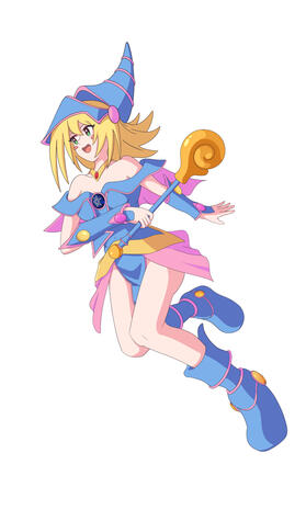 dark magician girl fanart